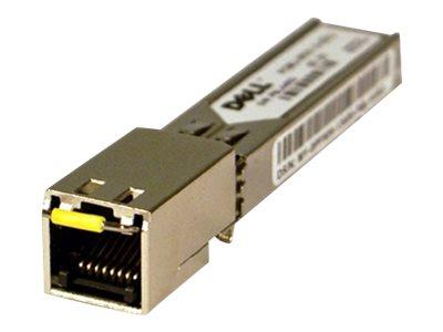 Dell - SFP (Mini-GBIC)-Transceiver-Modul - 1GbE - 1000Base-T - RJ-45 - f?r Force10; Networking C7008; PowerConnect 70XX, 81XX; PowerEdge VRTX; PowerSwitch N1524