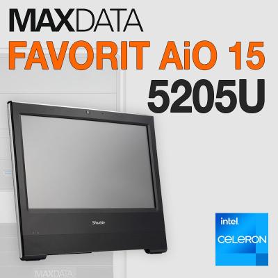 MD Favorit AiO 15X Cel-5205U 8G 500G W/B noOS