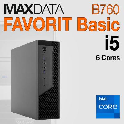 MAXDATA Favorit Basic ST B760 i5 16G 500G WiFi noODD noOS (_FSBASIC065)