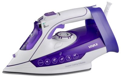 Vivax B?geleisen IR-2202CP wei?/violett